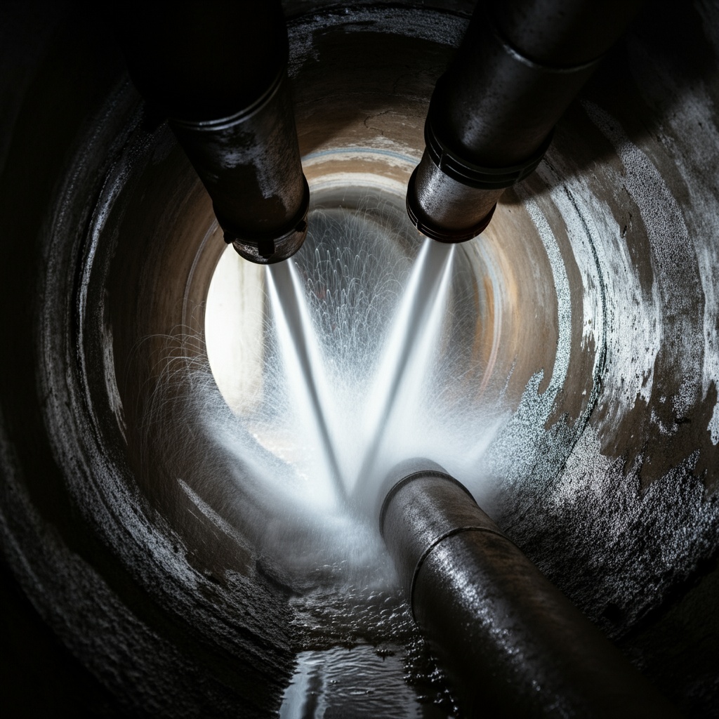 Hydro jet drain cleaning